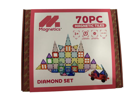 Magnetic tiles Diamond set 70 pcs