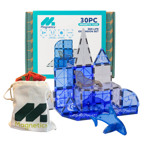 Magnetic tilesSea Life Set 30 pcs