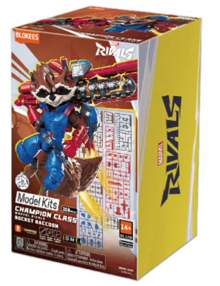 Blokees Model Kits - Marvel Rivals Champion Class 08 - Rocket Raccoon