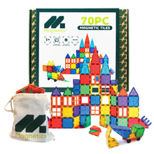 70 pcs Magnetic tiles