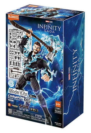 Blokees Figures - Marvel Infinity SAGA - Marvel Heroes Champion Class - Thor