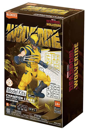 Blokees Figures - Marvel Infinity SAGA - Marvel Heroes Champion Class - Wolverine