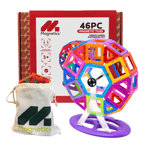 Magnetic tiles Ferris Wheel- 46 Pcs