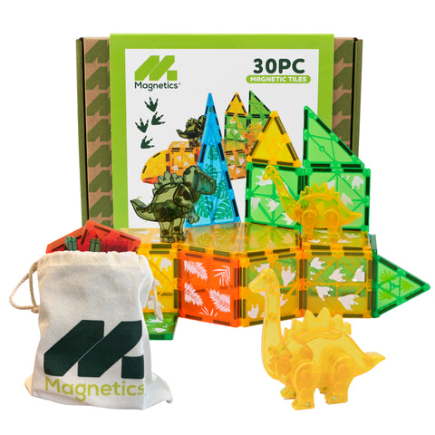Magnetic tiles Dino Set 30pc